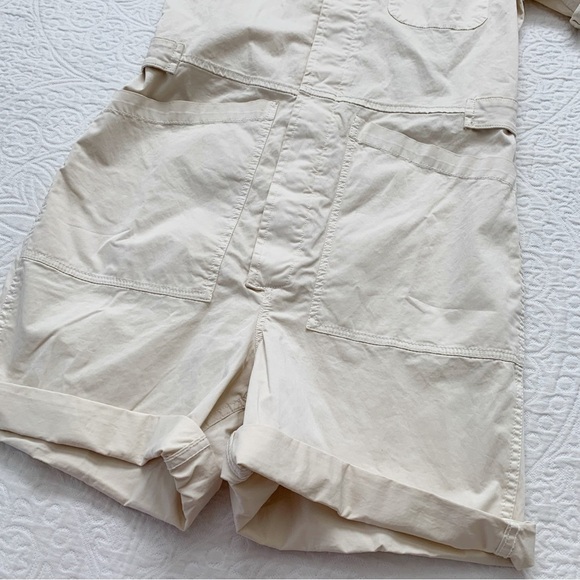 Alex Mill‎ Standard Short Jumpsuit, Oatmilk - Picture 7 of 11